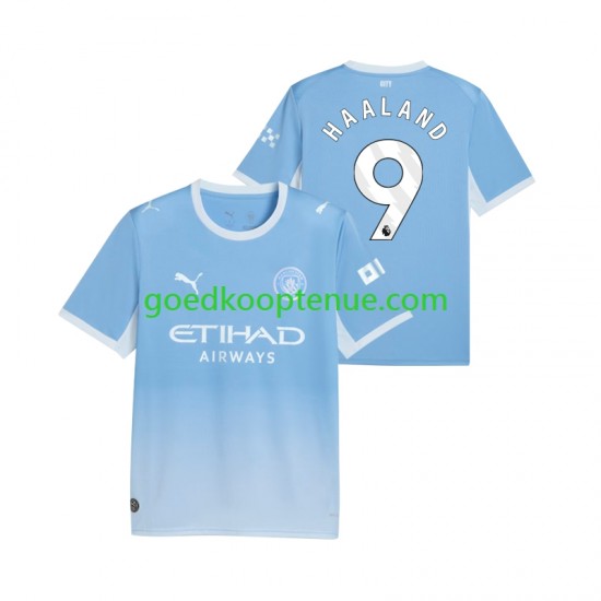 Thuis Tenue van Manchester City Erling Haaland 9 Heren 2026-27 Korte Mouw