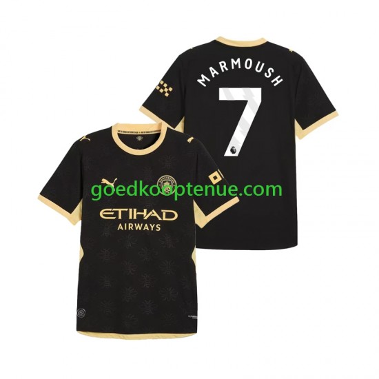 Uit Tenue van Manchester City Omar Marmoush 7 Heren 2026-27 Korte Mouw