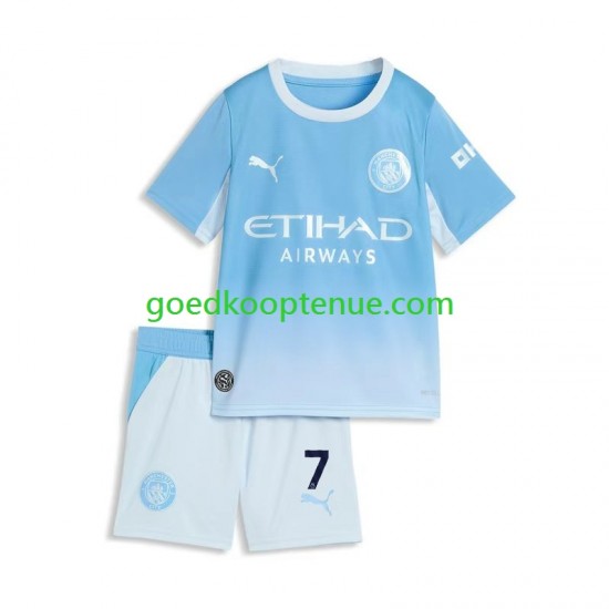 Thuis Tenue van Manchester City Omar Marmoush 7 Kind 2-13 jaar 2026-27 Korte Mouw