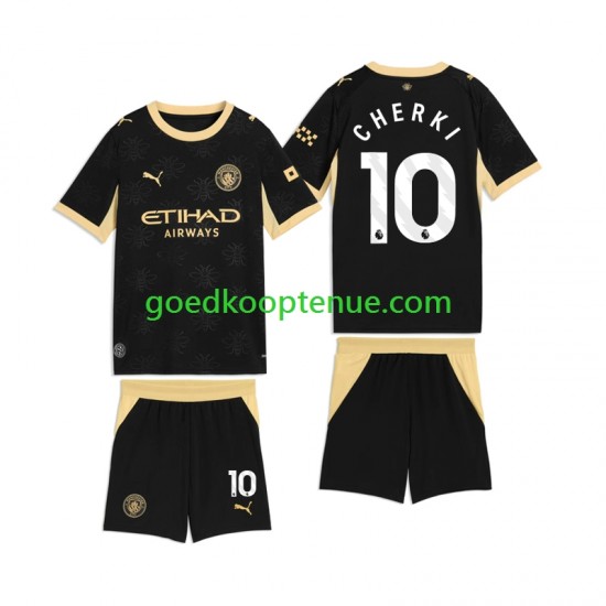 Uit Tenue van Manchester City Rayan Cherki 10 Kind 2-13 jaar 2026-27 Korte Mouw