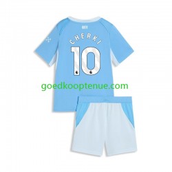 Thuis Tenue van Manchester City Rayan Cherki 10 Kind 2-13 jaar 2026-27 Korte Mouw