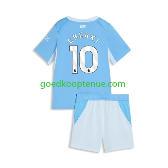 Thuis Tenue van Manchester City Rayan Cherki 10 Kind 2-13 jaar 2026-27 Korte Mouw