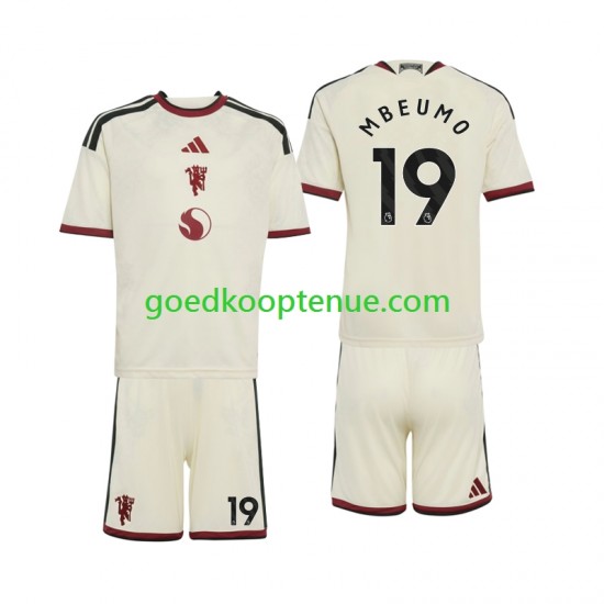 3de Tenue van Manchester United Bryan Mbeumo 19 Kind 2-13 jaar 2026-27 Korte Mouw
