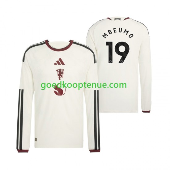 3de Tenue van Manchester United Bryan Mbeumo 19 Heren 2026-27 Lange Mouw