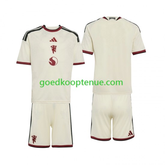 3de Tenue van Manchester United Kind 2-13 jaar 2026-27 Korte Mouw