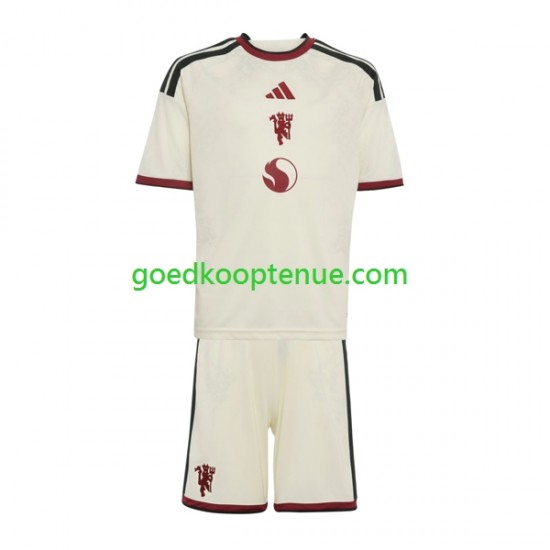 3de Tenue van Manchester United Kind 2-13 jaar 2026-27 Korte Mouw