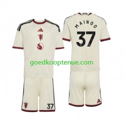 3de Tenue van Manchester United Kobbie Mainoo 37 Kind 2-13 jaar 2026-27 Korte Mouw