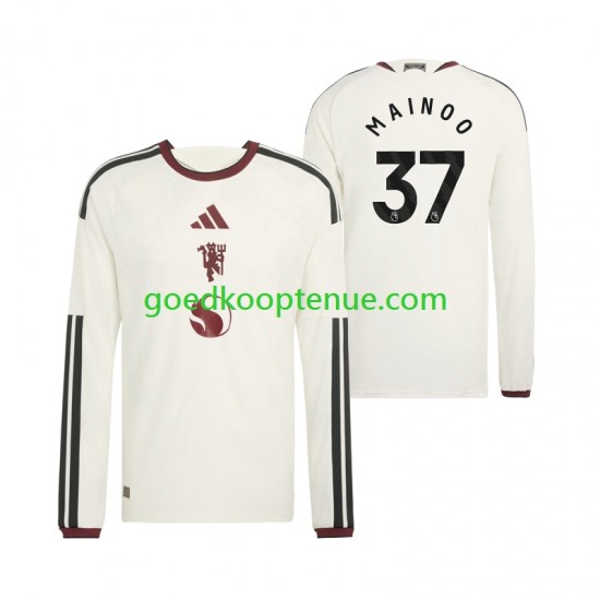 3de Tenue van Manchester United Kobbie Mainoo 37 Heren 2026-27 Lange Mouw