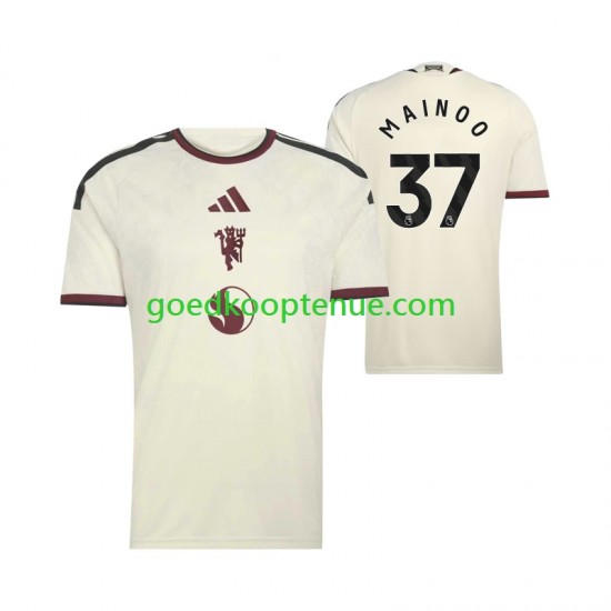 3de Tenue van Manchester United Kobbie Mainoo 37 Heren 2026-27 Korte Mouw