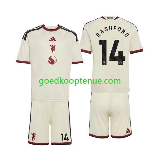 3de Tenue van Manchester United Marcus Rashford 14 Kind 2-13 jaar 2026-27 Korte Mouw