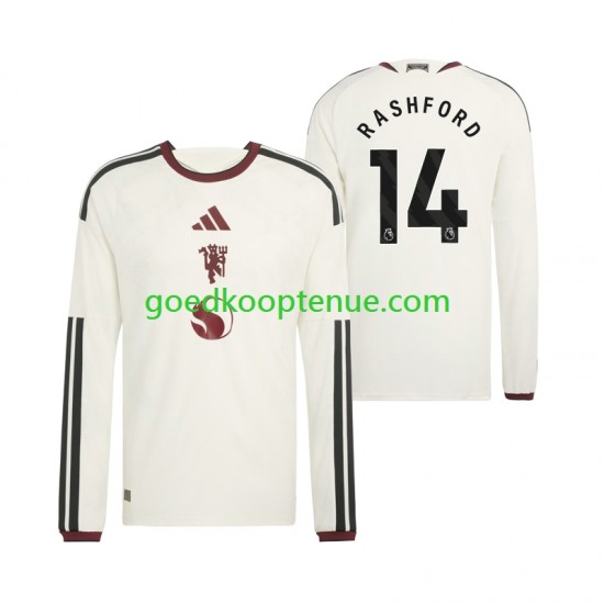 3de Tenue van Manchester United Marcus Rashford 14 Heren 2026-27 Lange Mouw