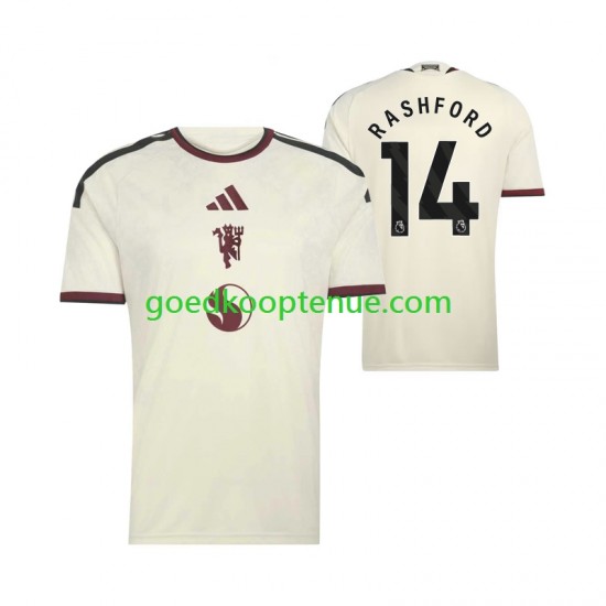 3de Tenue van Manchester United Marcus Rashford 14 Heren 2026-27 Korte Mouw