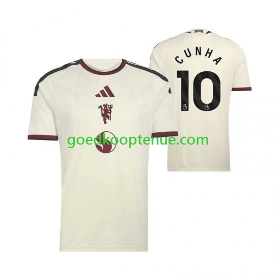3de Tenue van Manchester United Matheus Cunha 10 Heren 2026-27 Korte Mouw