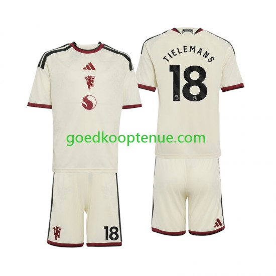 3de Tenue van Manchester United Youri Tielemans 18 Kind 2-13 jaar 2026-27 Korte Mouw