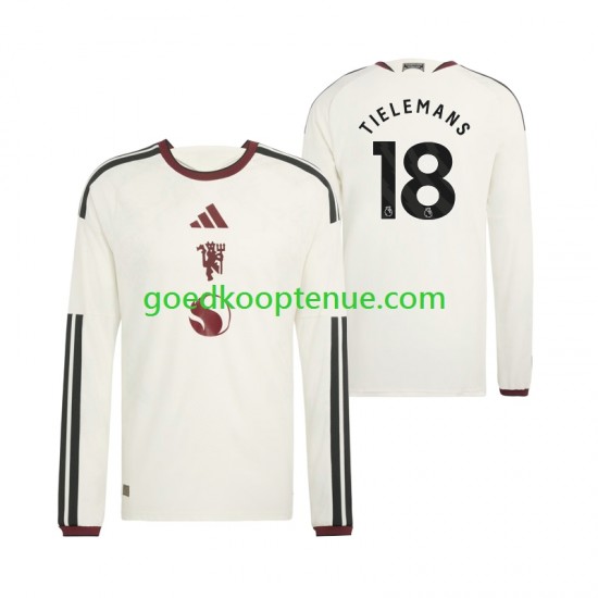 3de Tenue van Manchester United Youri Tielemans 18 Heren 2026-27 Lange Mouw