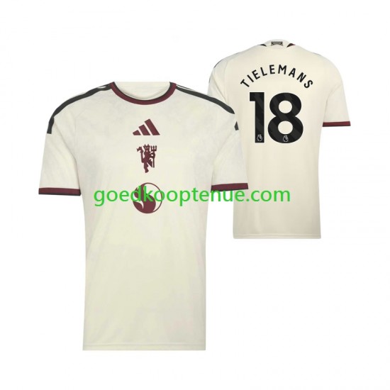 3de Tenue van Manchester United Youri Tielemans 18 Heren 2026-27 Korte Mouw