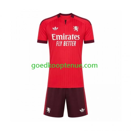 Thuis Tenue van Olympique Lyonnais Kind 2-13 jaar 2026-27 Korte Mouw