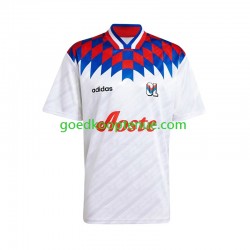 Thuis Retro Tenue van Olympique Lyonnais 1995 1996 Heren Korte Mouw