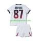 Uit Tenue van Paris Saint-Germain Joao Neves 87 Kind 2-13 jaar 2026-27 Korte Mouw