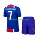 Thuis Tenue van Paris Saint-Germain Khvicha Kvaratskhelia 7 Kind 2-13 jaar 2026-27 Korte Mouw