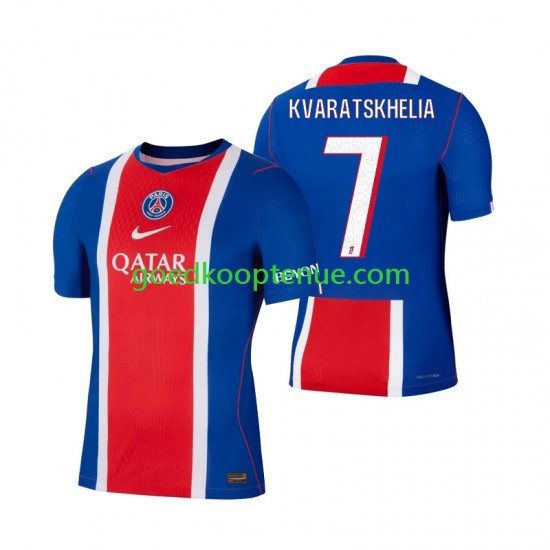 Thuis Tenue van Paris Saint-Germain Khvicha Kvaratskhelia 7 Heren 2026-27 Korte Mouw