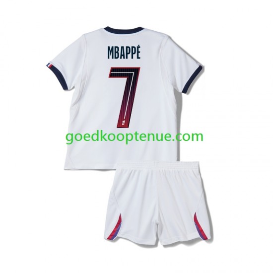 Uit Tenue van Paris Saint-Germain Kylian Mbappe 7 Kind 2-13 jaar 2026-27 Korte Mouw