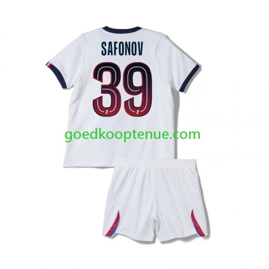 Uit Tenue van Paris Saint-Germain Matvey Safonov 39 Kind 2-13 jaar 2026-27 Korte Mouw