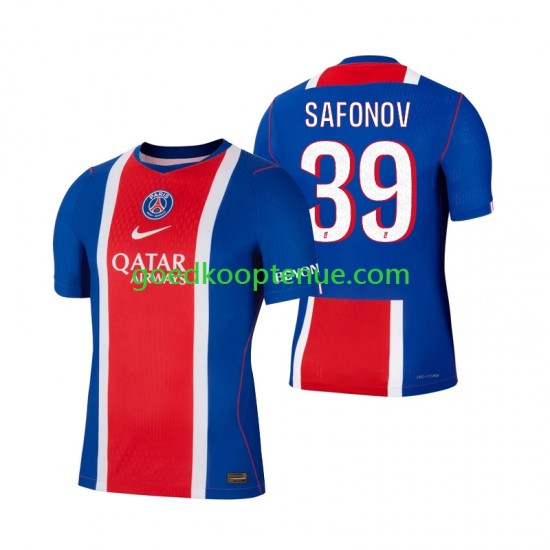 Thuis Tenue van Paris Saint-Germain Matvey Safonov 39 Heren 2026-27 Korte Mouw