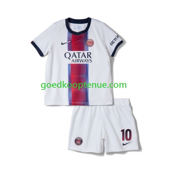 Uit Tenue van Paris Saint-Germain Neymar JR 10 Kind 2-13 jaar 2026-27 Korte Mouw