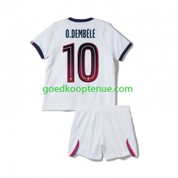 Uit Tenue van Paris Saint-Germain Ousmane Dembele 10 Kind 2-13 jaar 2026-27 Korte Mouw