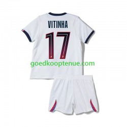 Uit Tenue van Paris Saint-Germain Vitinha 17 Kind 2-13 jaar 2026-27 Korte Mouw