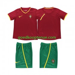 Thuis Retro Tenue van Portugal Kind 2-13 jaar 2002 Korte Mouw