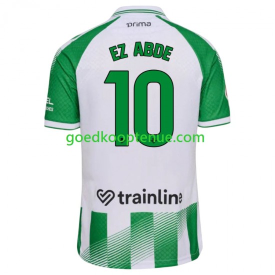 Thuis Tenue van Real Betis Abde Ezzalzouli 10 Heren 2026-27 Korte Mouw