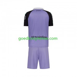 Thuis Retro Tenue van Real Betis Keepersshirt Kind 2-13 jaar 2025-26 Korte Mouw