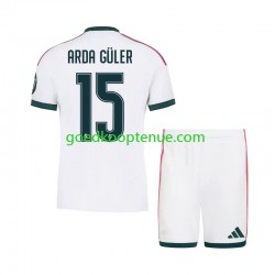 Thuis Tenue van Real Madrid Arda Guler 15 Kind 2-13 jaar 2026-27 Korte Mouw