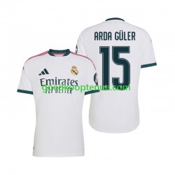 Thuis Tenue van Real Madrid Arda Guler 15 Heren 2026-27 Korte Mouw