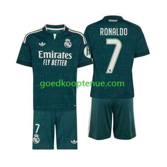 Uit Tenue van Real Madrid Cristiano Ronaldo 7 Kind 2-13 jaar 2026-27 Korte Mouw