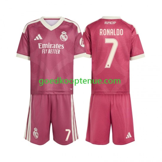 3de Tenue van Real Madrid Cristiano Ronaldo 7 Kind 2-13 jaar 2026-27 Korte Mouw