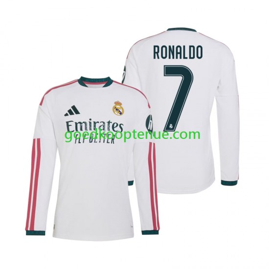 Thuis Tenue van Real Madrid Cristiano Ronaldo 7 Heren 2026-27 Lange Mouw