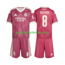 3de Tenue van Real Madrid Federico Valverde 8 Kind 2-13 jaar 2026-27 Korte Mouw