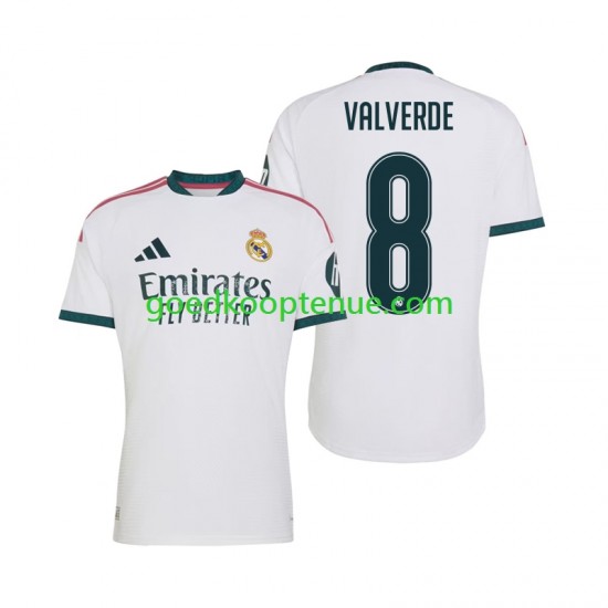 Thuis Tenue van Real Madrid Federico Valverde 8 Heren 2026-27 Korte Mouw