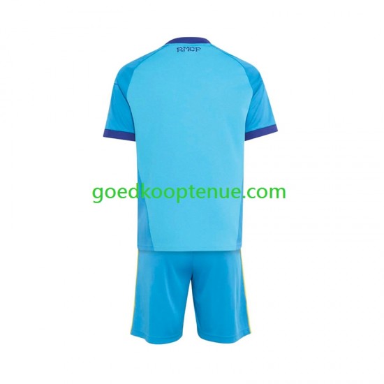 Uit Tenue van Real Madrid Keepersshirt Kind 2-13 jaar 2026-27 Korte Mouw