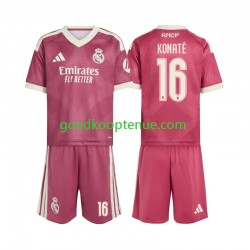 3de Tenue van Real Madrid Ibrahima Konate 16 Kind 2-13 jaar 2026-27 Korte Mouw