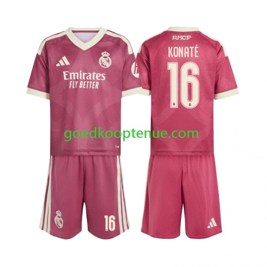 3de Tenue van Real Madrid Ibrahima Konate 16 Kind 2-13 jaar 2026-27 Korte Mouw