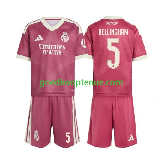 3de Tenue van Real Madrid Jude Bellingham 5 Kind 2-13 jaar 2026-27 Korte Mouw