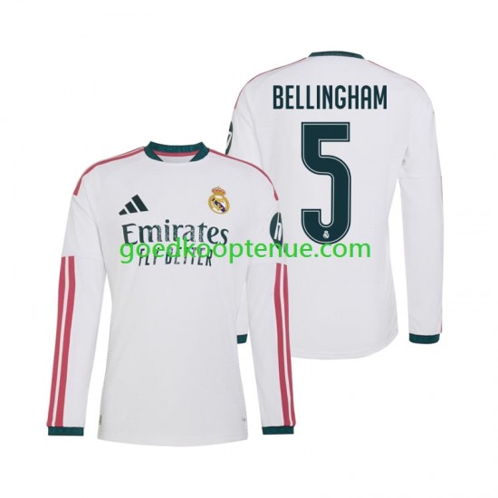 Thuis Tenue van Real Madrid Jude Bellingham 5 Heren 2026-27 Lange Mouw