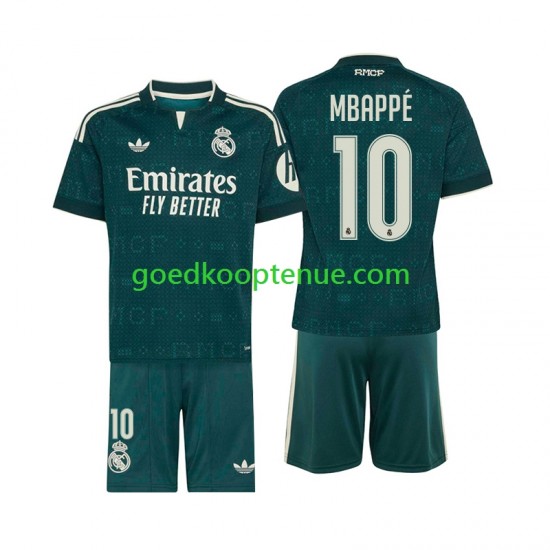 Uit Tenue van Real Madrid Kylian Mbappe 10 Kind 2-13 jaar 2026-27 Korte Mouw