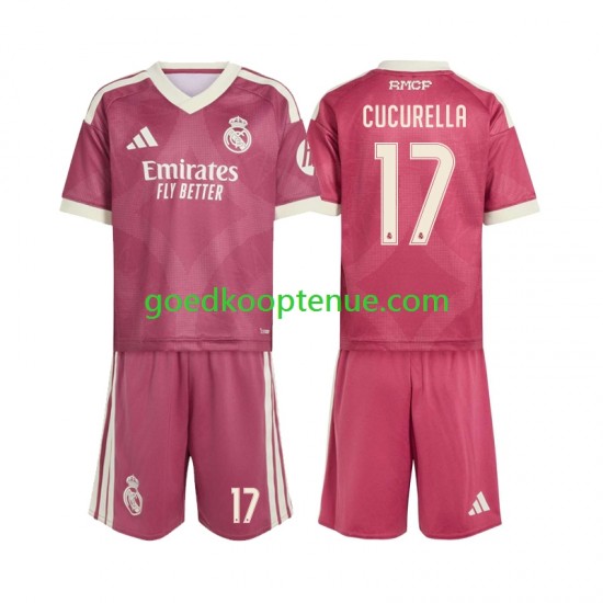 3de Tenue van Real Madrid Marc Cucurella 17 Kind 2-13 jaar 2026-27 Korte Mouw