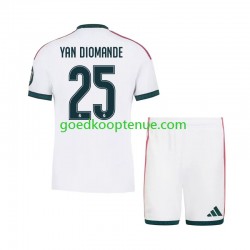 Thuis Tenue van Real Madrid Yan Diomande 25 Kind 2-13 jaar 2026-27 Korte Mouw