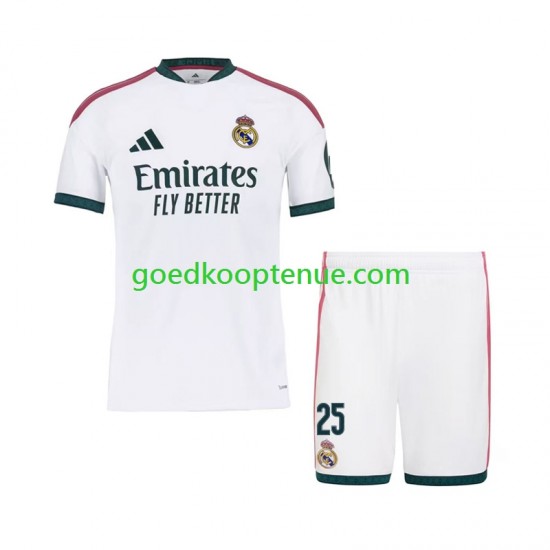 Thuis Tenue van Real Madrid Yan Diomande 25 Kind 2-13 jaar 2026-27 Korte Mouw